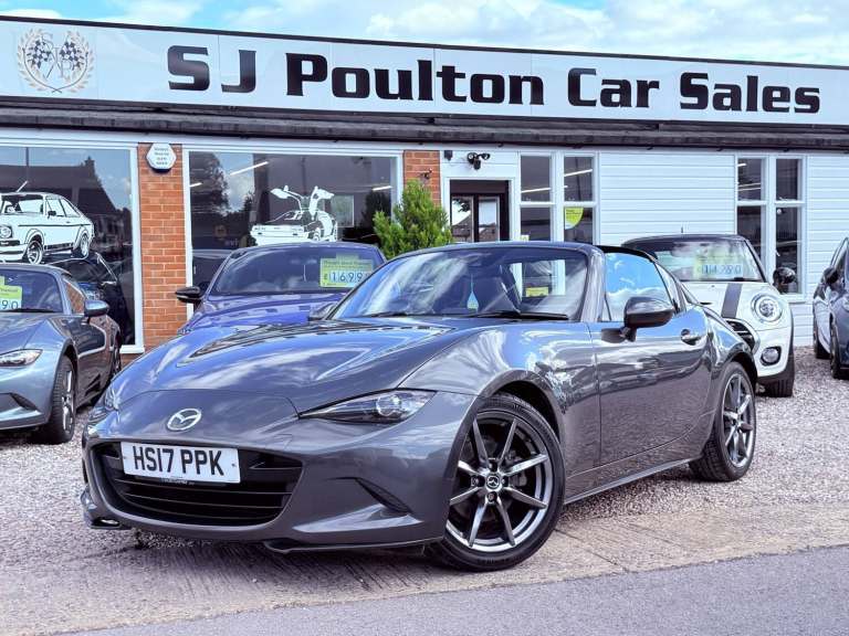 2017 Mazda MX-5 2.0 Sport Nav 2dr CONVERTIBLE PETROL Manual