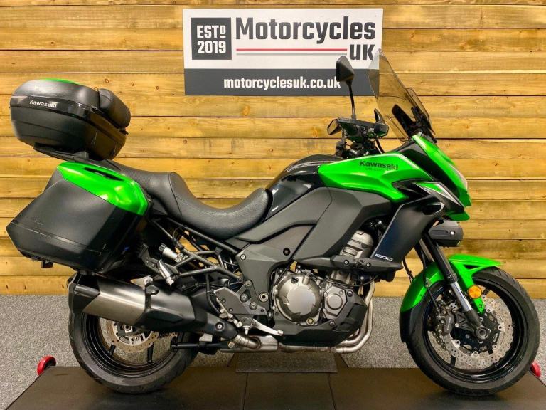 2017 Kawasaki Versys 1000 Grand Tourer, 22,860 Miles FSH, Full luggage