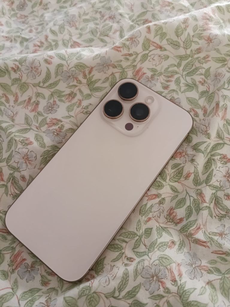 Apple iPhone 16 Pro Gold – good condition 