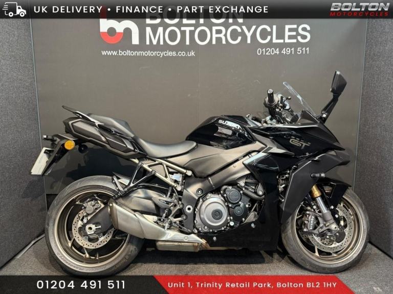 Suzuki GSXS-1000 GT Motorcycle Black 1402 Miles