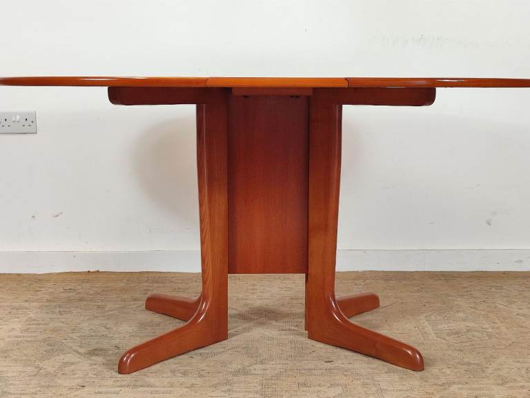 Vintage G Plan Dining Table Gate Leg Drop Leaf Teak  Mid Century Danish Style