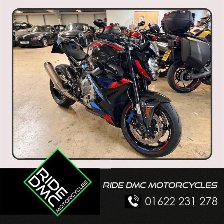 BMW M1000R COMPETITION SPEC. 1900 MILES. DE-CAT. TUNED. 74 REG. A FIERCE BEAUTY