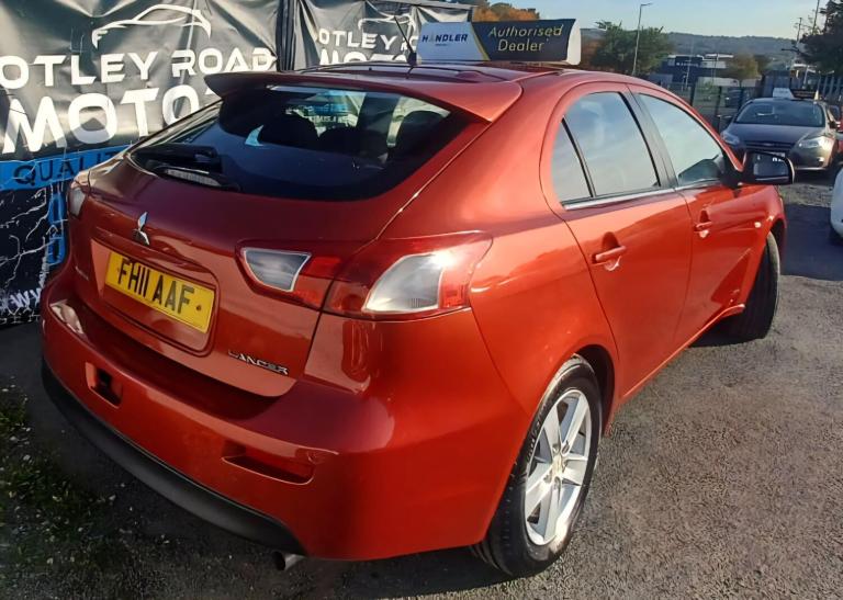 2011 Mitsubishi Lancer 1.5 MPi Juro Sportback Euro 4 5dr HATCHBACK Petrol Manual