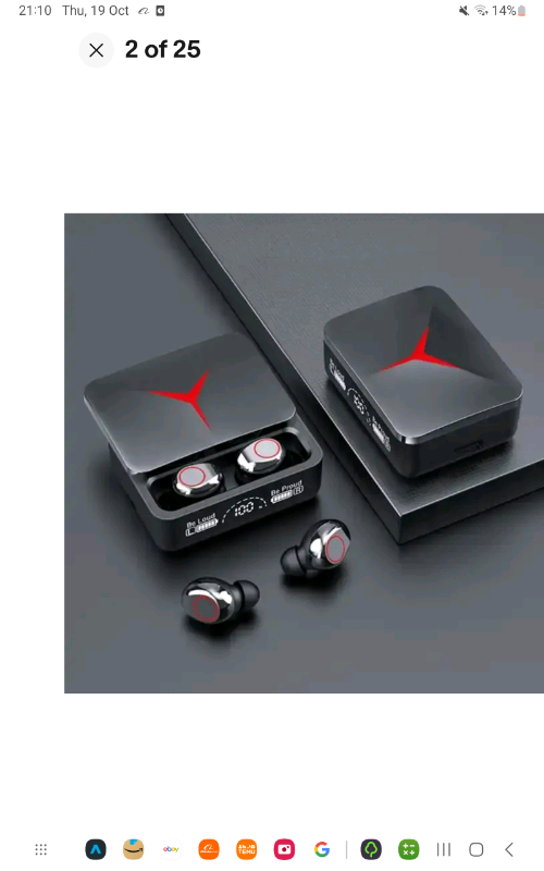 Bluetooth Wireless Headphones TWS Earphones In-Ear Pods iPhone Samsung