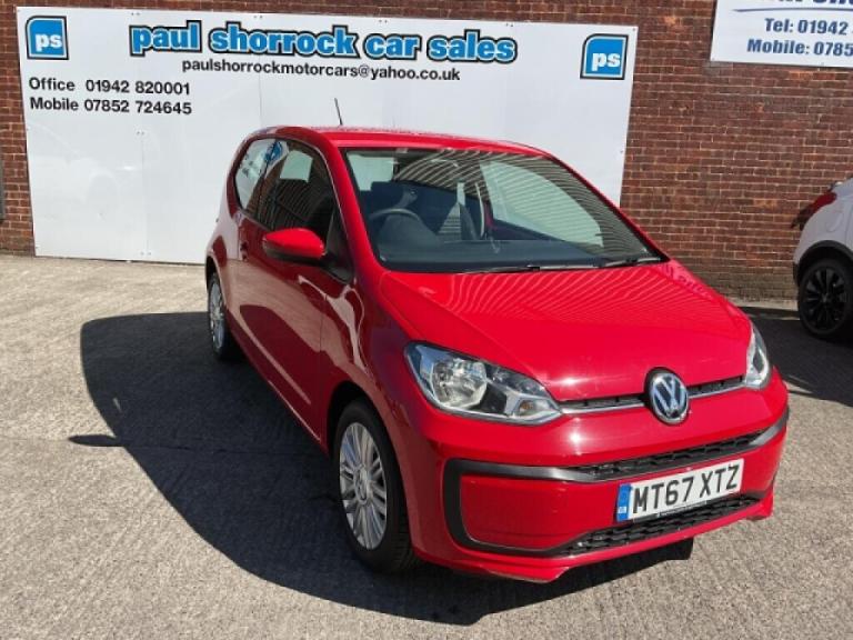 2017 Volkswagen up! 1.0 Move Up 3dr HATCHBACK PETROL Manual