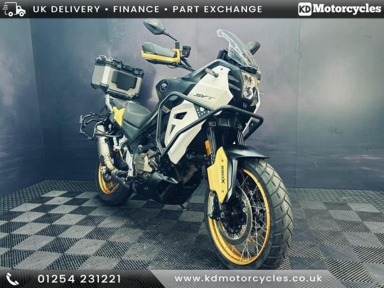 QJMOTOR SVT 650 X 2025, low miles with luggage