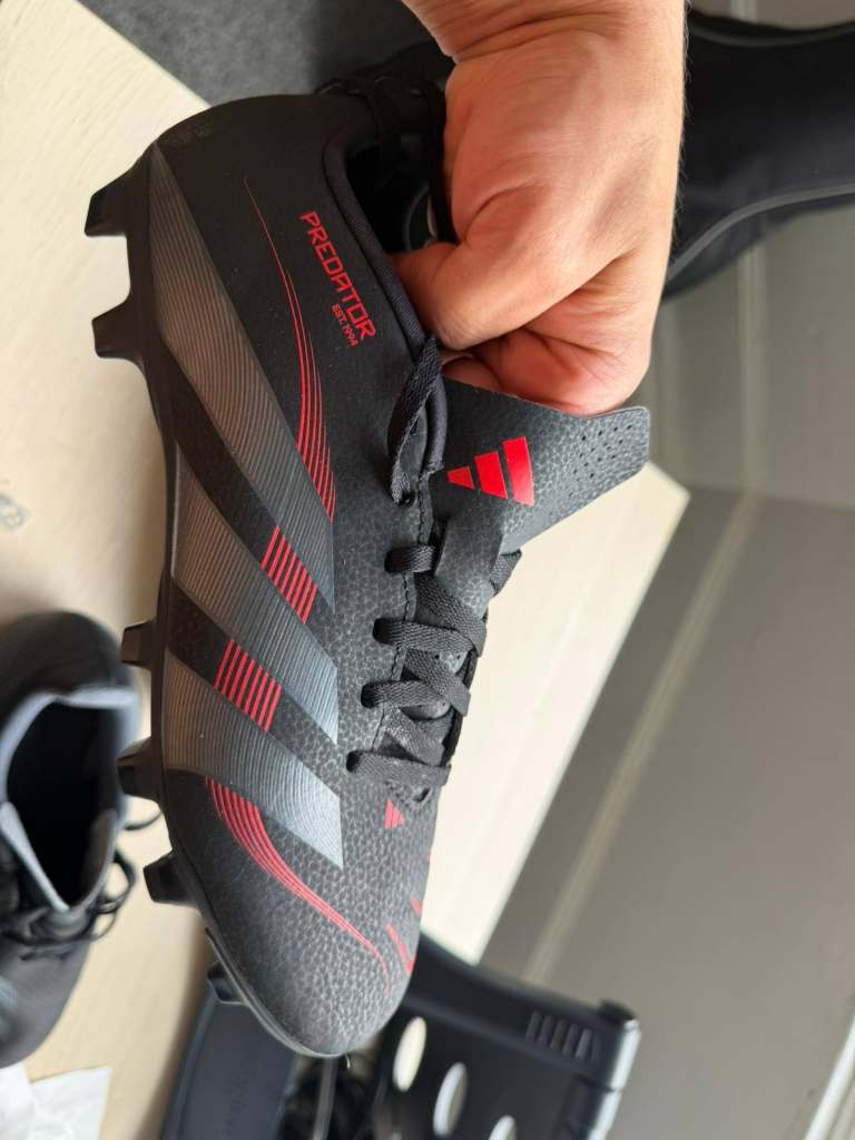 Black Adidas Predator Football Boots - Excellent Condition