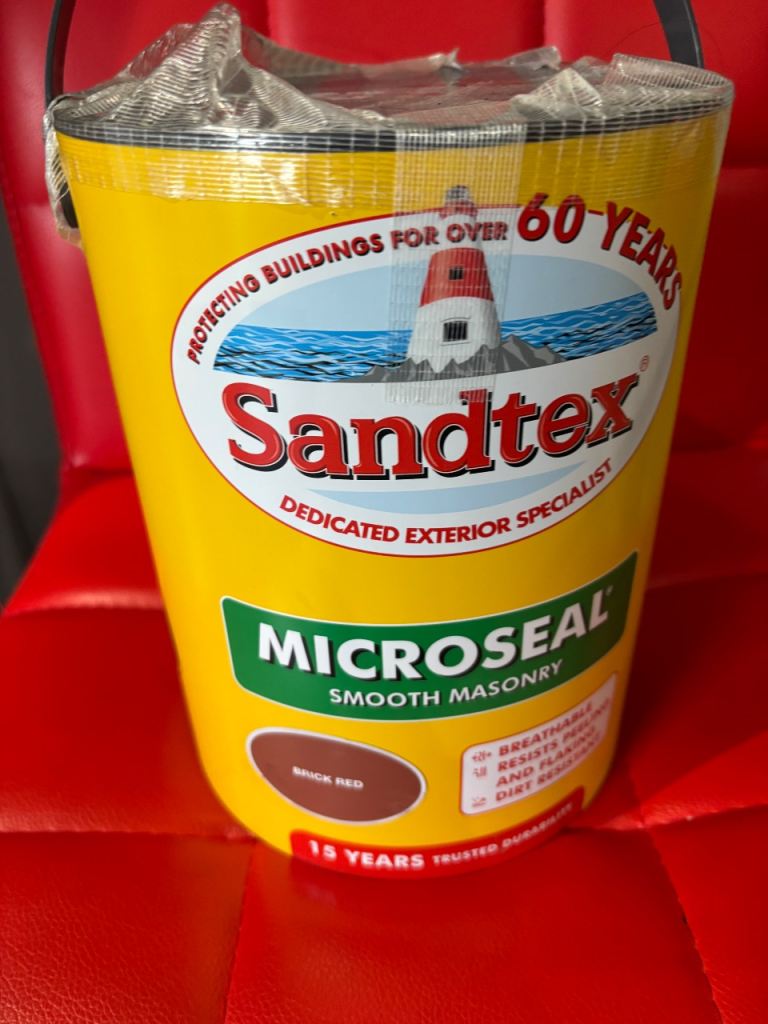 Sandtex red brick 5 litre 