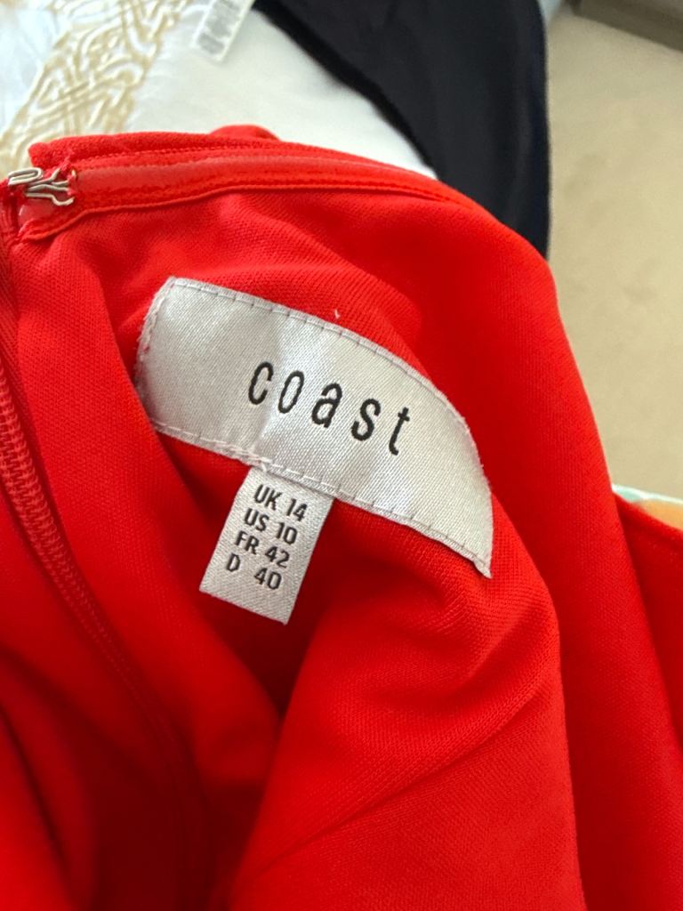Coast 14 red dress