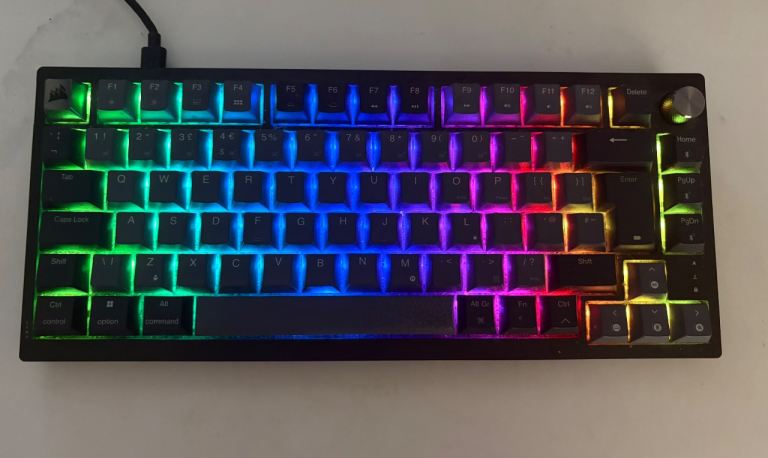 Corsair K65 Plus Wireless 75% Mechanical Gaming Keyboard – Excellent Condition
