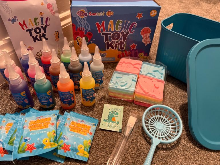 Aqua Fairy Water Elf Gel Kit DIY Toy Magic Toy Kit, Aqua Kit NEW age 3+ 