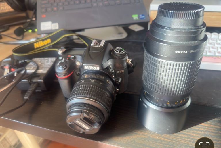 Sold - Nikon D7200 Camera with 18-55 and 70-300 nikkor lens