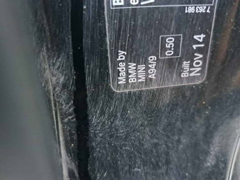  MINI COOPER ONE 1.6D F56 BREAKING PARTS LIGHT BONNET BUMPER SLAM PANEL RAD PACK DOOR