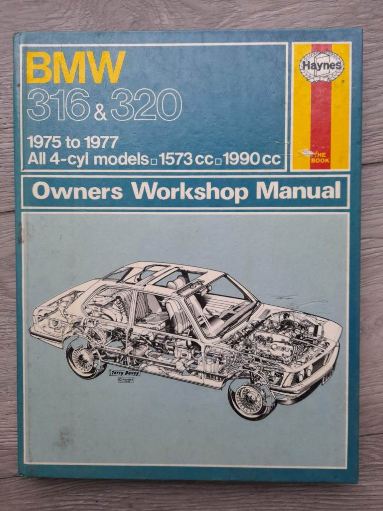 Haynes Car Owners Workshop Manual for BMW 316 & 320