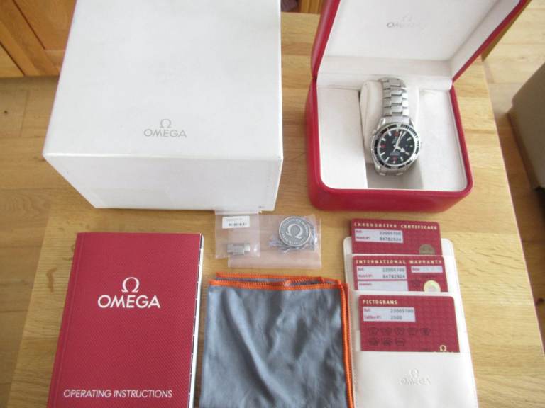 Omega Seamaster Planet Ocean Automatic Gents Wrist Watch