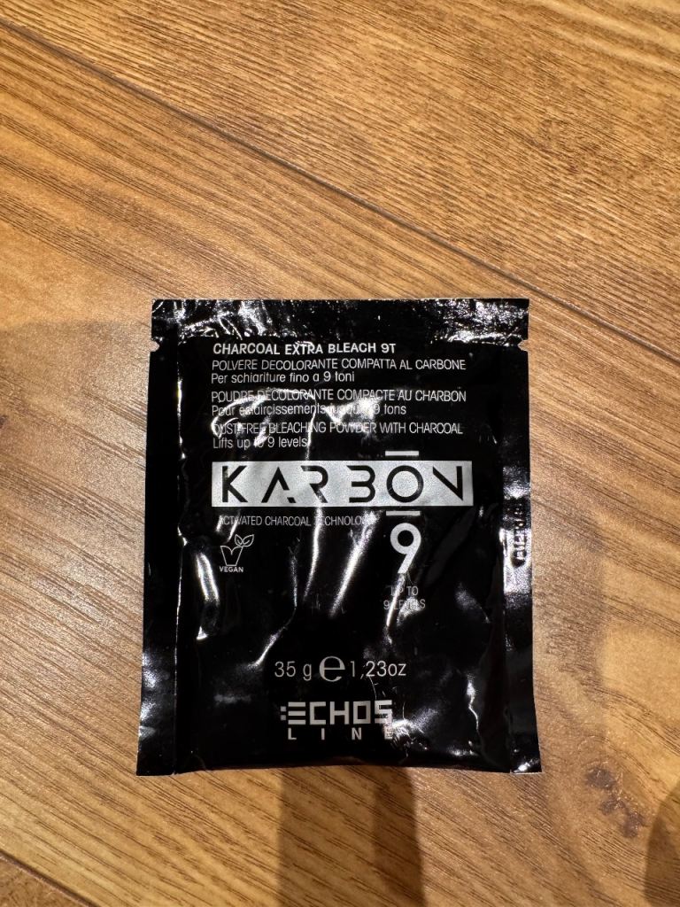 Echos Line Karbon 9 Charcoal Extra Bleach 35g – New