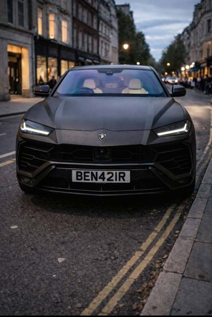 BEN 421R - Ben Benazir Nazir Name Private Reg Plate