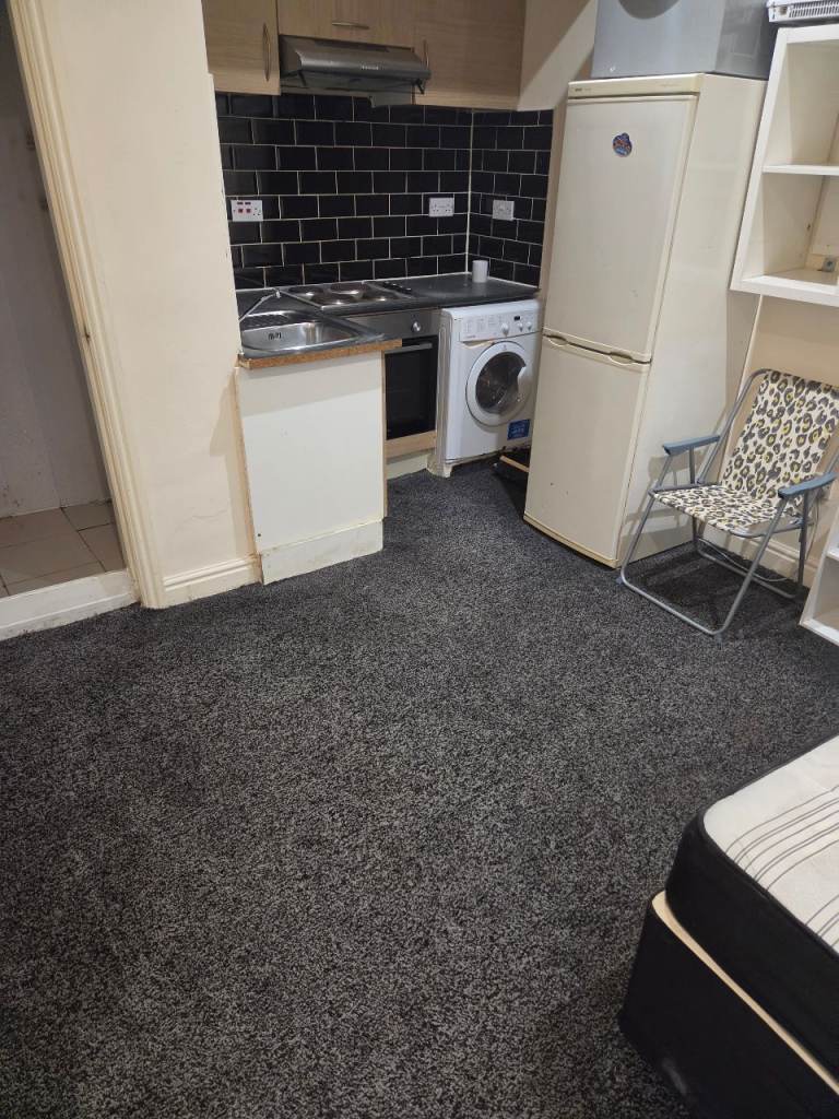 Ground floor studio flat washwood heath suit DSS aged over 35