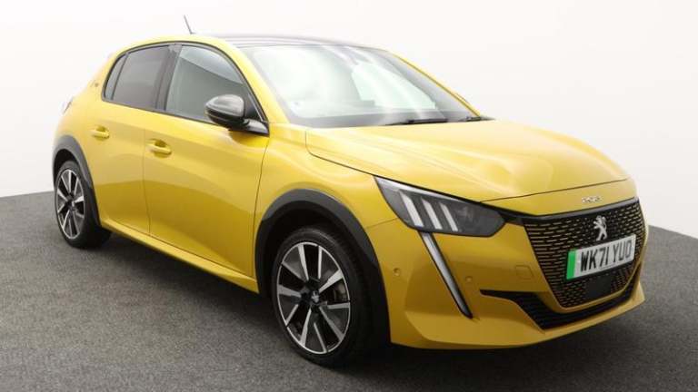 2021 Peugeot E-208 50kWh GT Premium Hatchback 5dr Electric Auto (136 ps) Automatic Hatchback Elec...