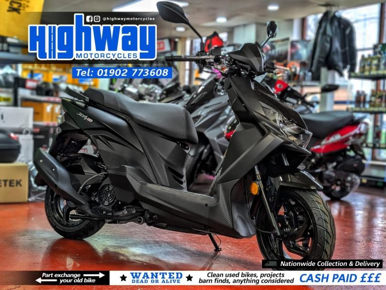 NEW Sym Jet 4 RX 125cc Euro 5 Scooter CBT Learner Legal Latest Model