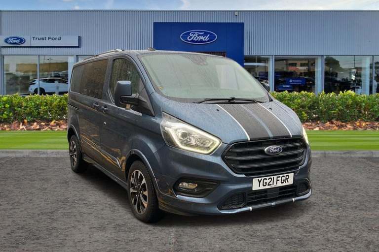 2021 Ford Transit Custom 320 Sport AUTO L1 SWB Double Cab In Van FWD 2.0 EcoBlue 185ps Low Roof A...