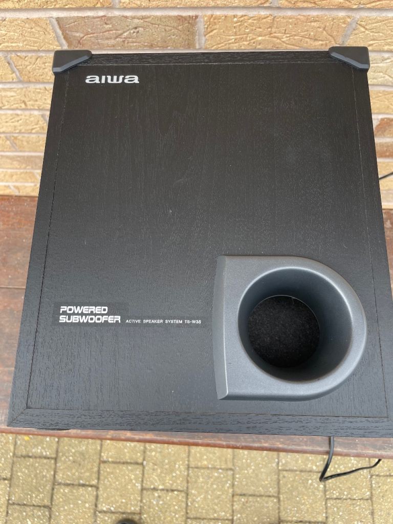 Aiwa Powered Subwoofer TS-W35