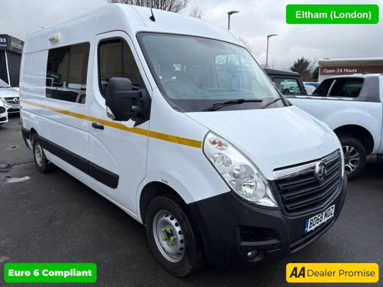 2019 Vauxhall Movano 2.3 CDTi 3500 L2 H2 Mess Unit van, 39,900 miles, Euro 6 ULEZ, 6-Speed Manua ...