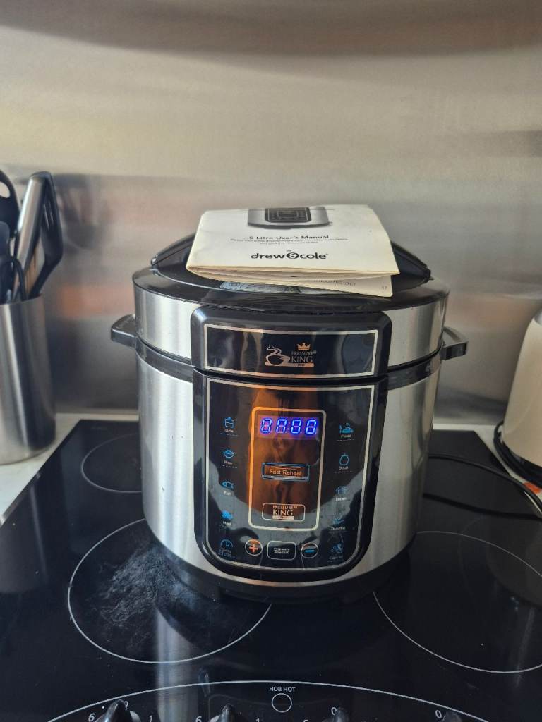 Drew & Cole Pressure King Pro 5L Multi-Cooker – Good Condition