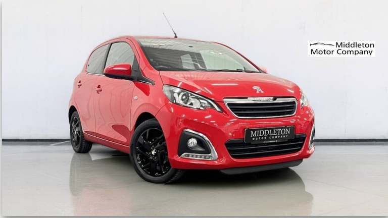 2016 Peugeot 108 1.2 PureTech Allure Hatchback 5dr Petrol Manual Euro 6 (82 ps) HATCHBACK Petrol ...
