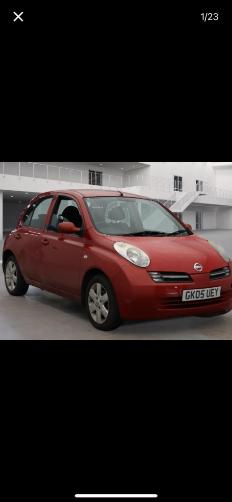 Automatic Nissan, MICRA, Hatchback, 2005, Other, 1240 (cc), 5 doors