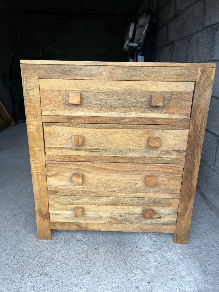 Oak Furniture Land Mantis Light Bedroom Set