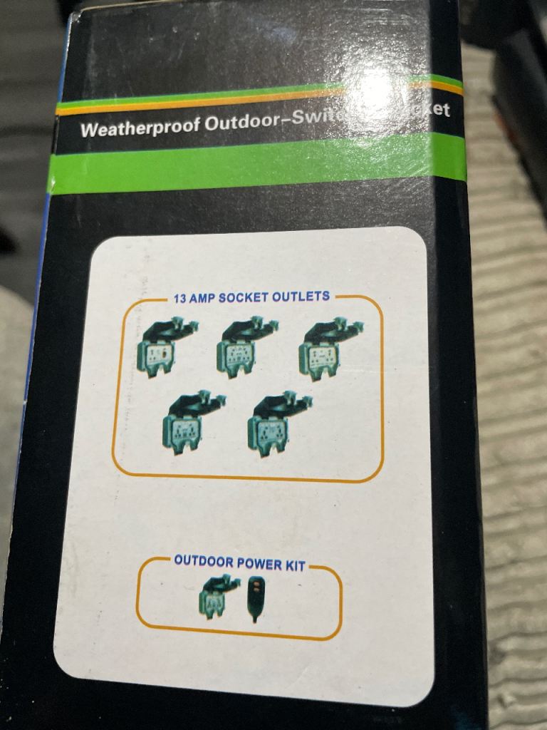Weatherproof Outdooor-switch&socket