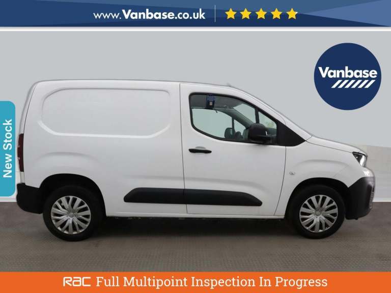 2022 Peugeot Partner 1.5 BlueHDi 1000 Professional Premium Standard Panel Van 5dr Diesel Manual  ...