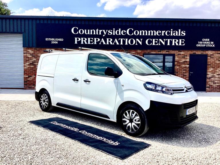 2021 Citroen Dispatch 1.5HDI 1000 100BHP ENTERPRISE VAN / VERY LOW MILES / TWIN SIDE DOORS  PANEL...