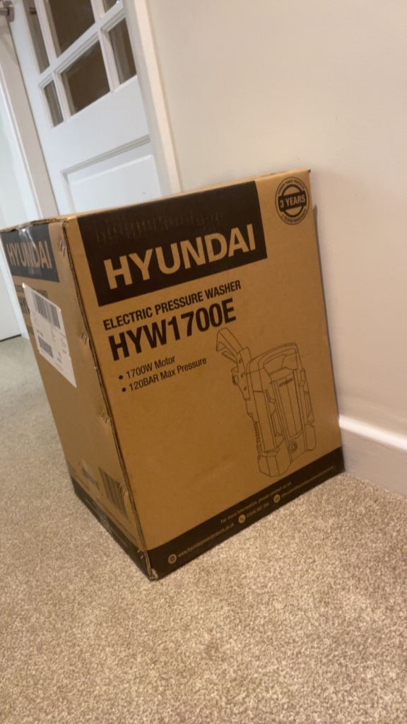 HYUNDAI electric pressure washer  
