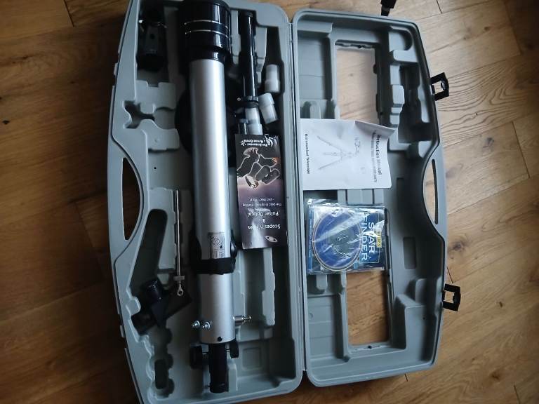 Telescope and tripod 