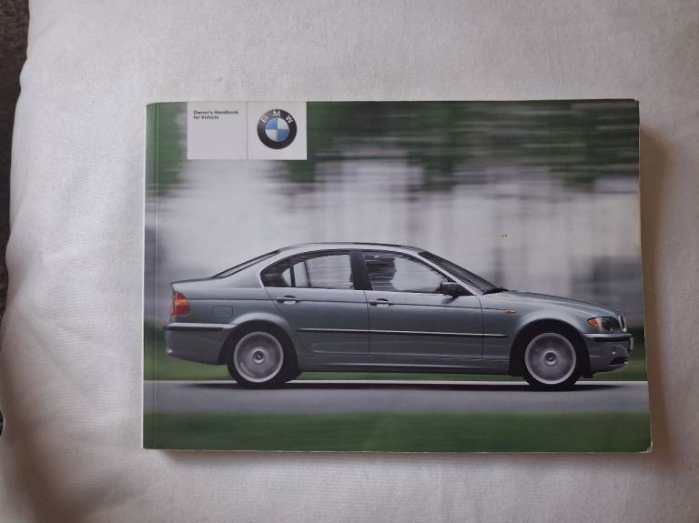BMW  3 SERIES Owners handbook 