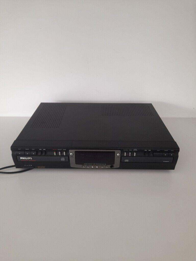CD Recorder/player PHILLIPS CDR 765 twin deck
