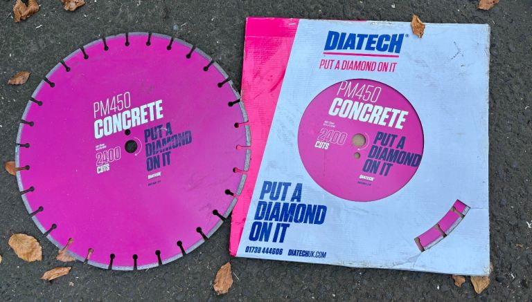 Diatech diamond Concrete saw blades 
