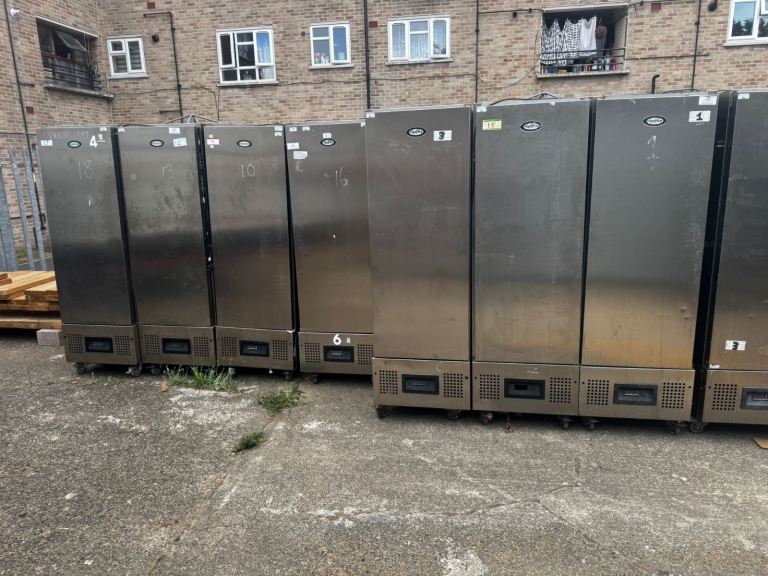 Commercial Stainless Steel Fridges foster cafe shop restaurant – Good Condition