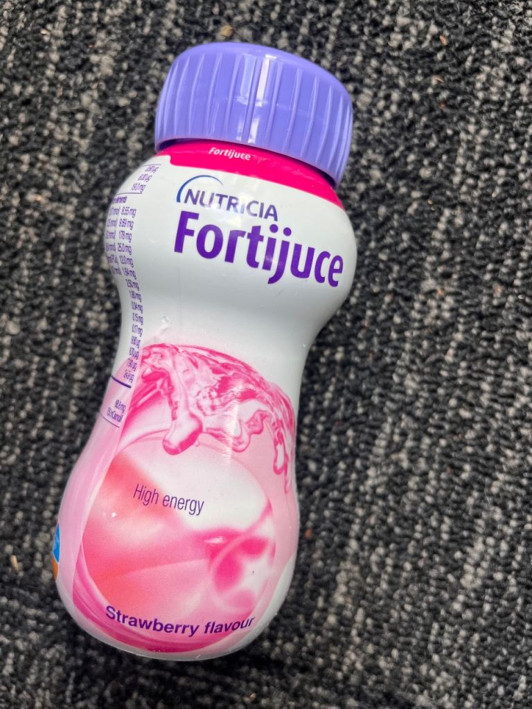 23 x Nutricia Fortijuice Strawberry Flavour - High Energy Drink