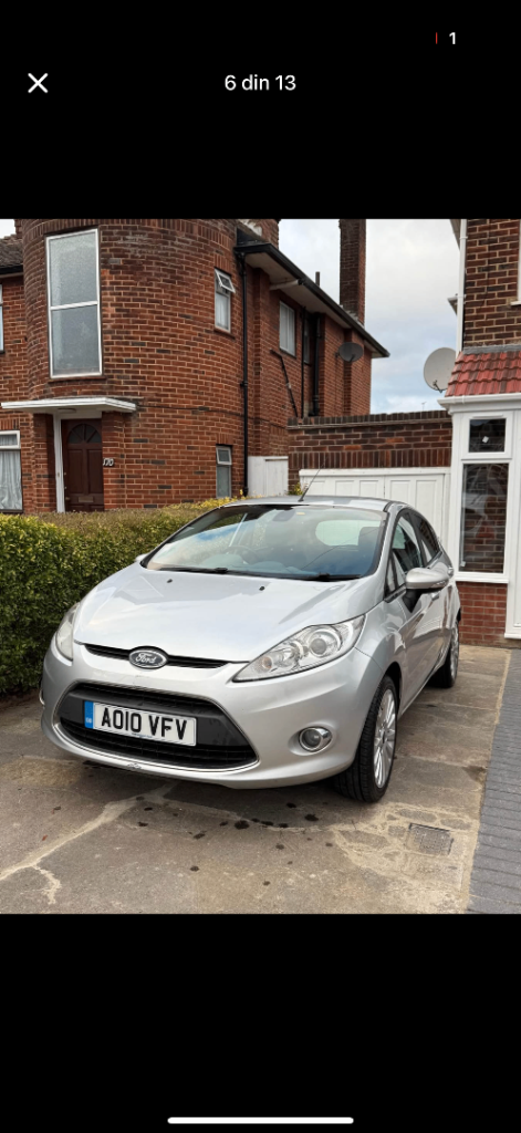 Ford, FIESTA, Hatchback, 2010, Manual, 1388 (cc), 5 doors