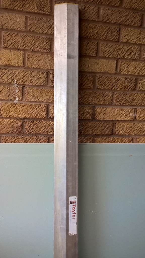 Extruded Aluminium Plasterer's Feather Edge 6 feet (180cm),