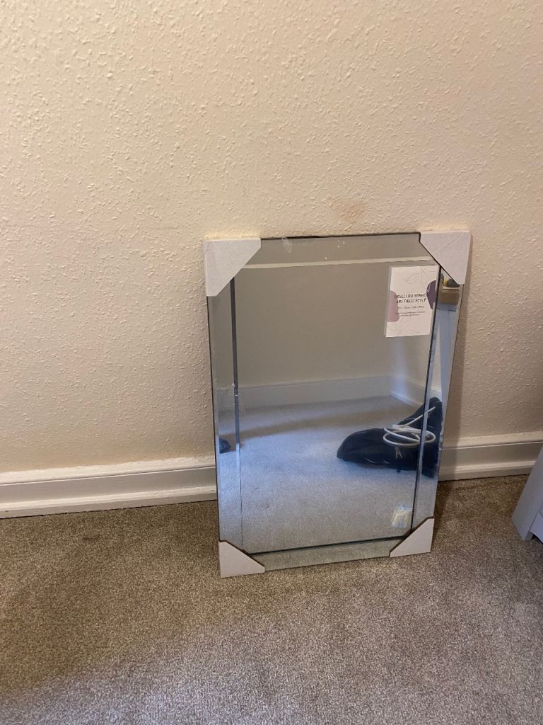 Bevelled Mirror Art Deco Style