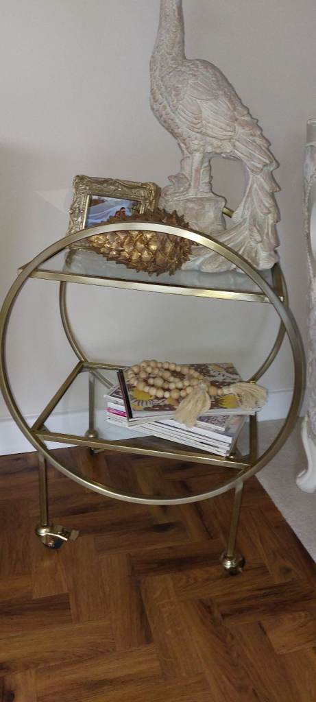 Gold Drinks trolley 