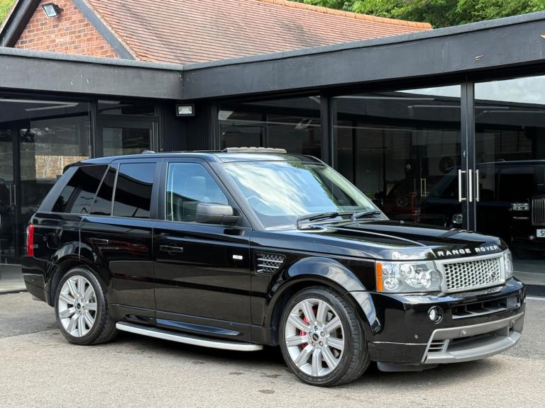 RANGE ROVER SPORT HST 4.2 V8 [SUPERCHARGED] PETROL AUTO 4X4 2008 [58] BLACK