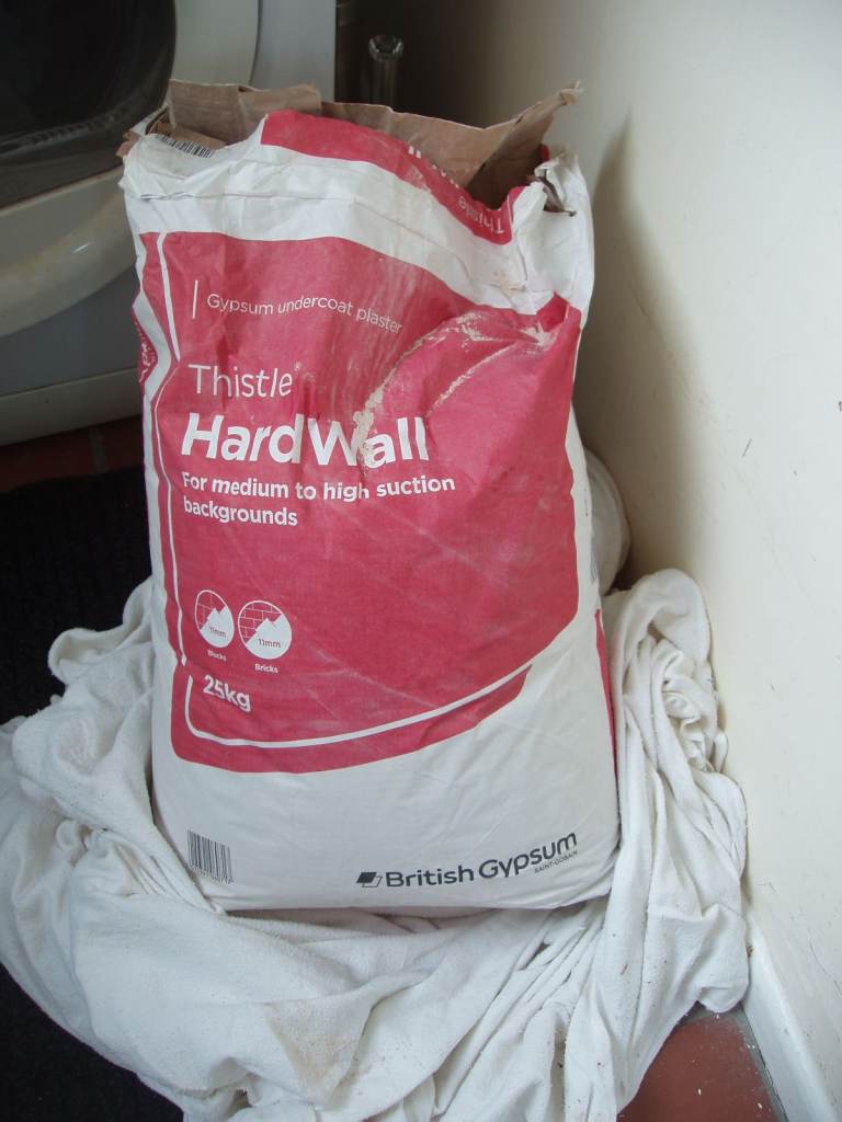 British Gypsum hardwall plaster