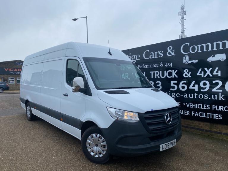 2019 Mercedes-Benz Sprinter 314 CDI 2.1 143 LWB L3H2 HI ROOF PANEL VAN 157K FMBSH CAMERA INSULATE...