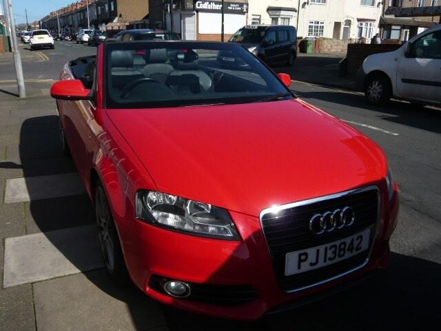 2012 Audi A3 2.0 TDI S Line 2dr [Start Stop] CONVERTIBLE Diesel Manual
