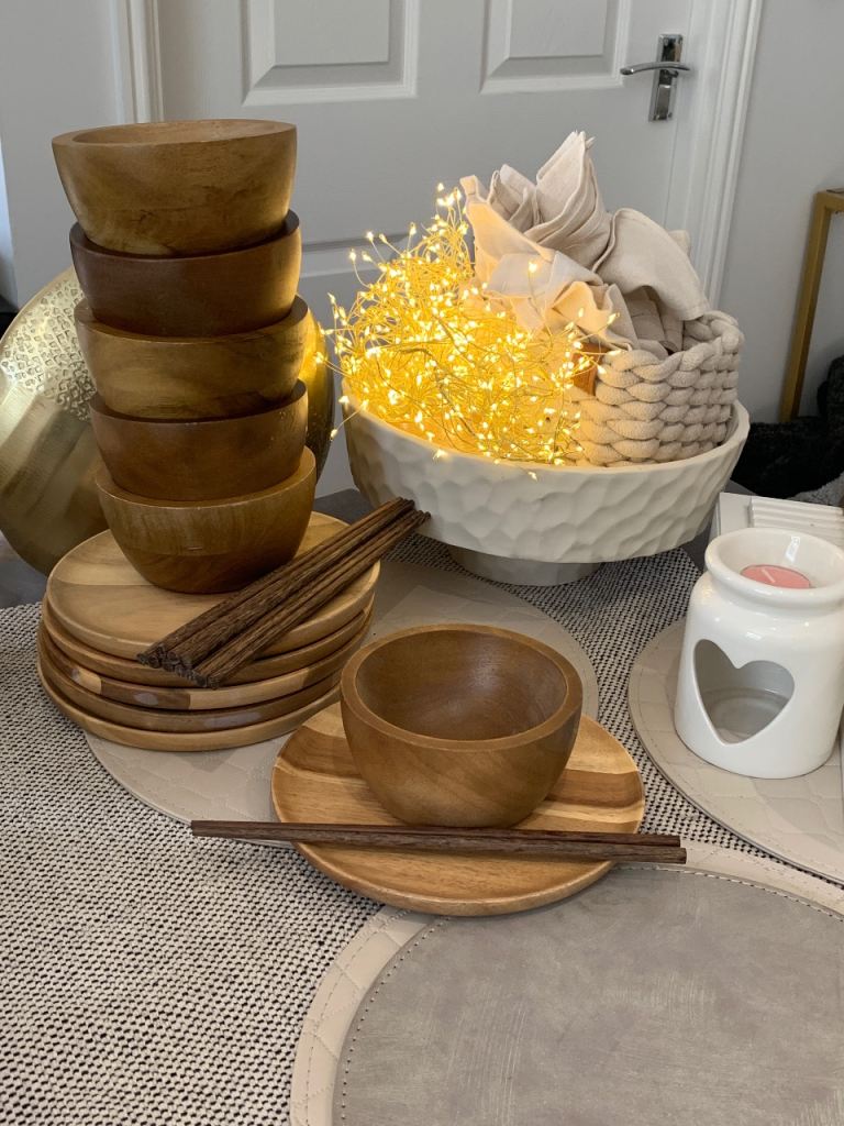 Wooden Chinese dining set